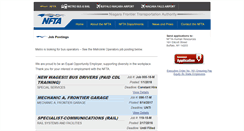 Desktop Screenshot of jobs.nfta.com