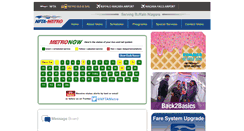 Desktop Screenshot of metro.nfta.com