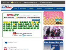 Tablet Screenshot of metro.nfta.com